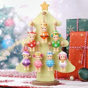 Sonny Angel - Wooden Christmas Tree Hanging Type (does NOT come with figures)